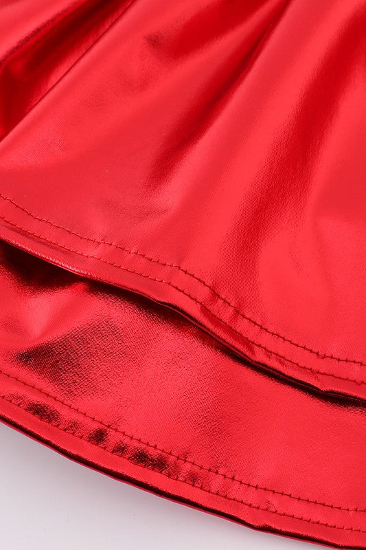 Ref Ruffle Laser Skort