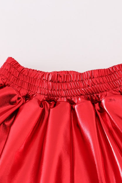 Ref Ruffle Laser Skort