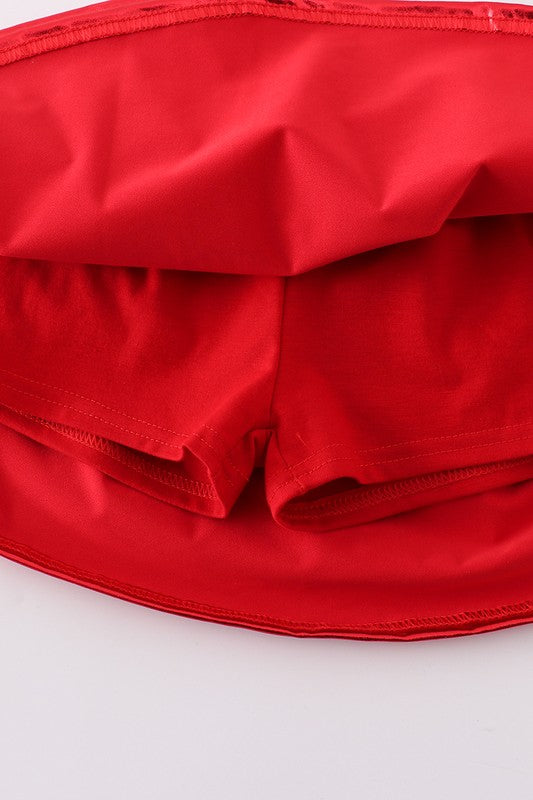 Ref Ruffle Laser Skort