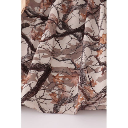 Embroidered Hunting Deer Pants Set