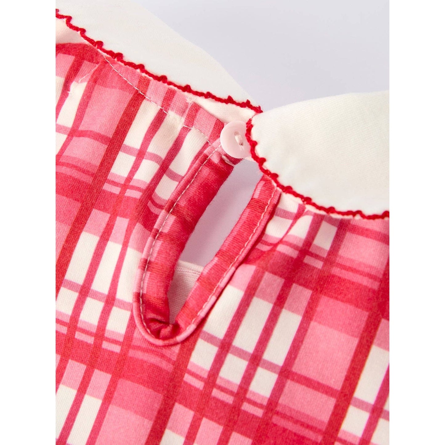 Sweetheart Plaid Pocket Dress