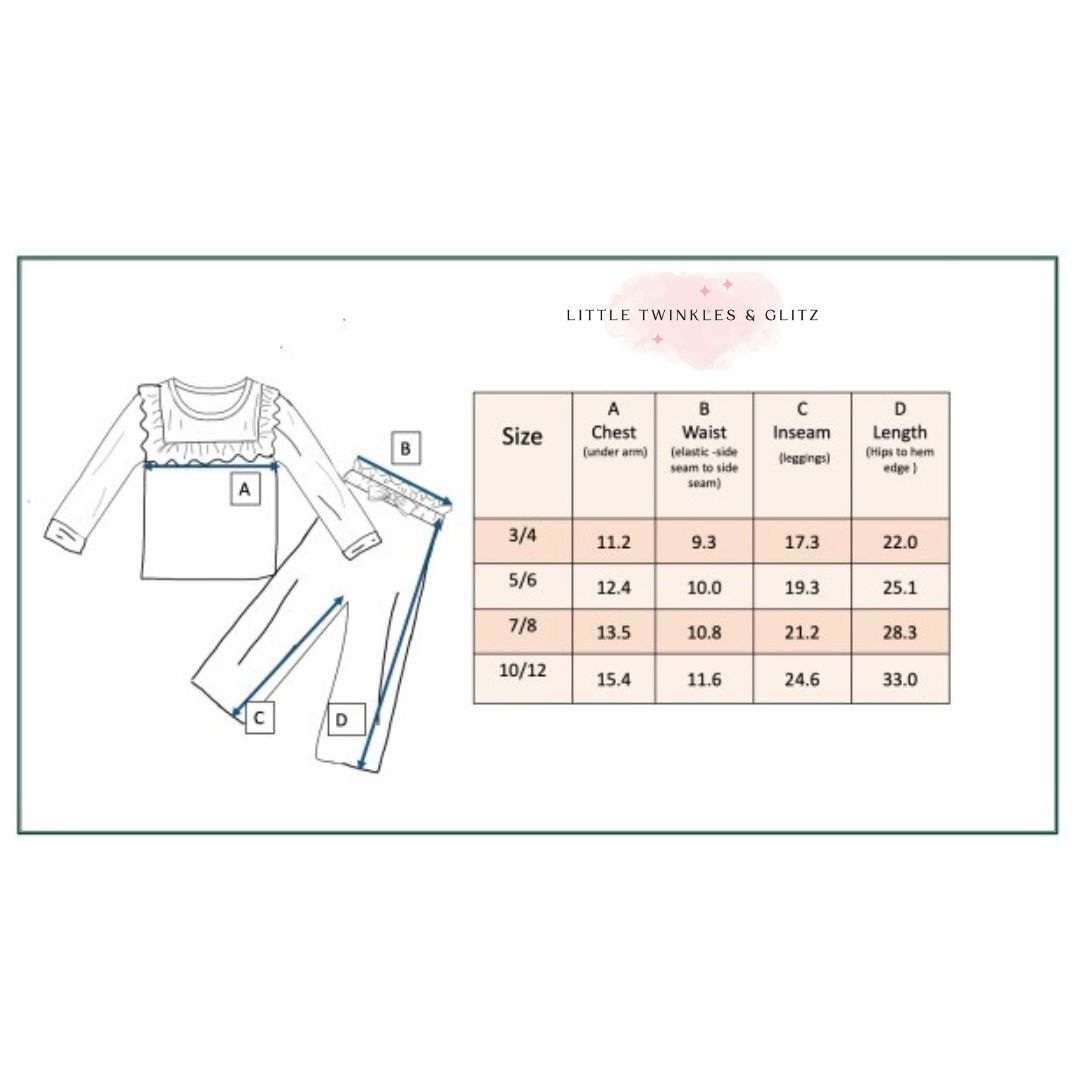 Girls Red Velvet Holiday Pant Set