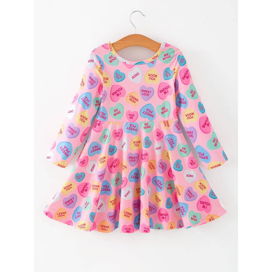 Valentine Candy Dress - Long Sleeve